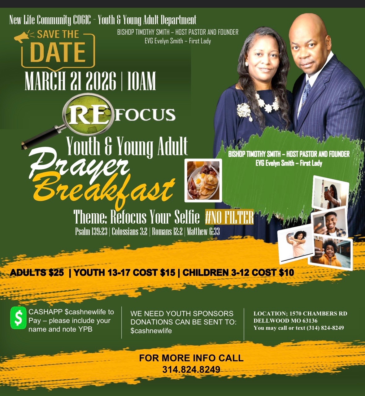 Youth & Young Adult Prayer Breakfast
